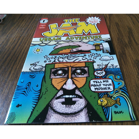The Jam Urban Adventure #6 (October 1993 Dark Horse Comics) - Picture 1 of 3